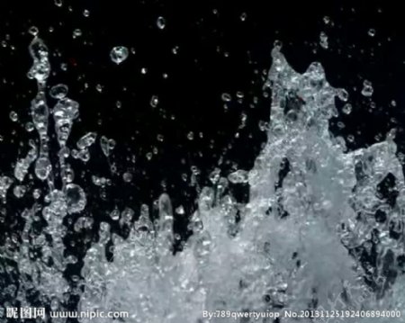 水流水滴视频素材