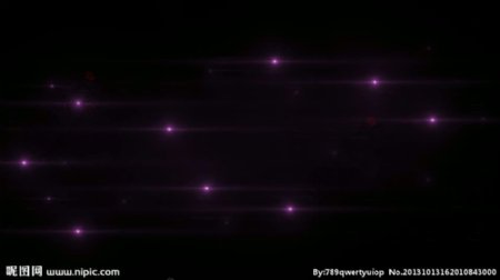 动态紫色星光视频素材