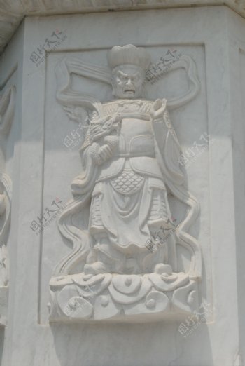 厦门梵天寺石雕图片