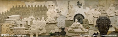 中国历史浮雕秦汉图片