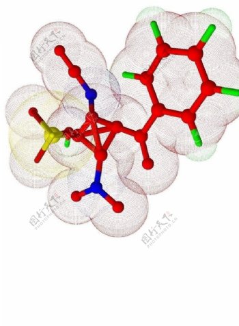 分子立体结构示意图图片