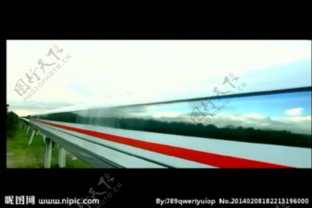 高速铁路视频素材