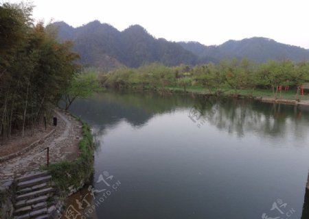 毛竹湖水图片
