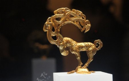 陕西历史博物馆黄金兽图片