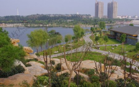 枣庄东湖公园图片