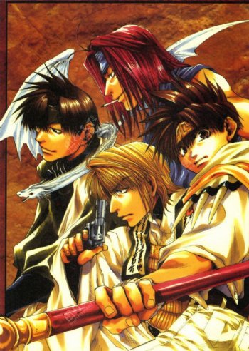 最游记图片 动漫人物 动漫卡通 图行天下素材网