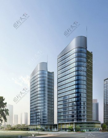 城市风景高楼大厦图片