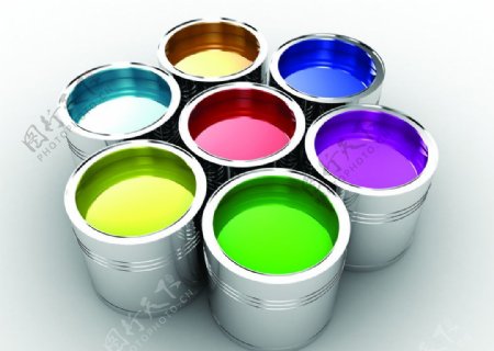 油漆油漆桶设计图片
