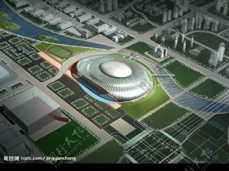 北京2008奥运会体育场馆设计方案图片