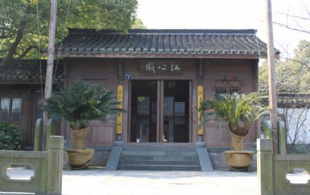 杭州吴山伍公庙图片