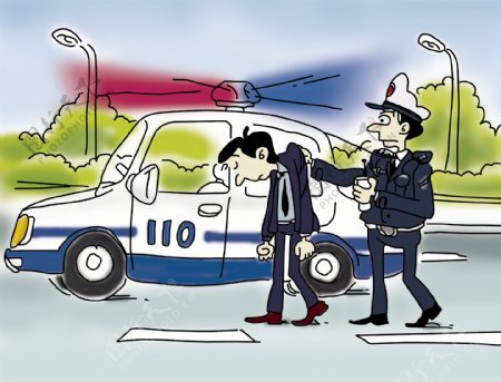 交通安全法漫画图片