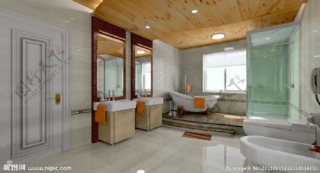 家居浴室装饰图图片