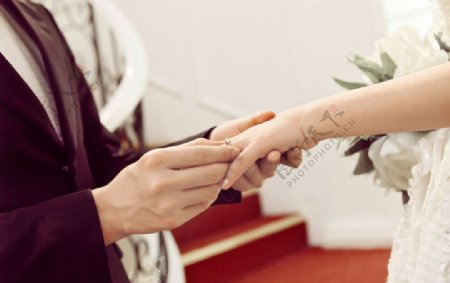婚庆戒指图片