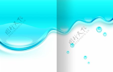 简洁水滴封面设计图片