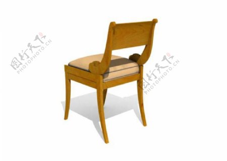 方形椅子模型图片