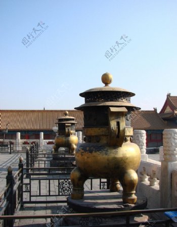 故宫铜炉图片