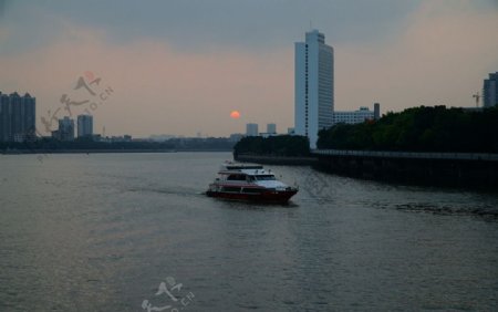码头游艇广州图片
