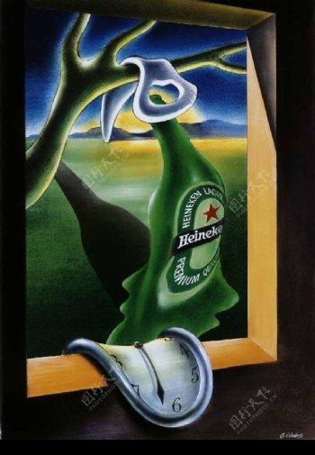 喜力啤酒国际设计西班牙达利篇图片