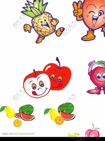 水果卡通图片