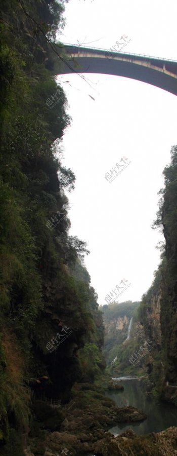 马岭河大峡谷图片