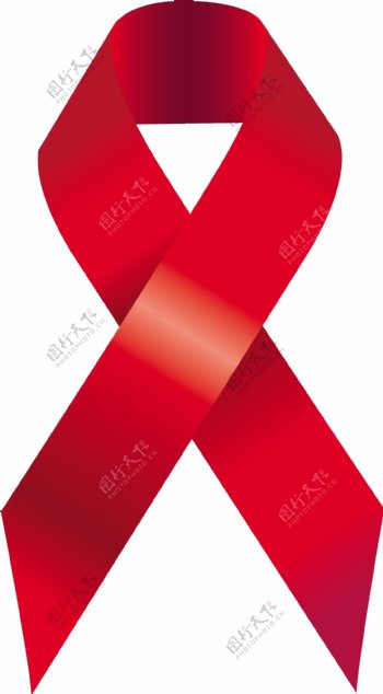 AIDS艾滋病标志矢量素材图片
