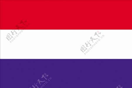 荷兰国旗图片