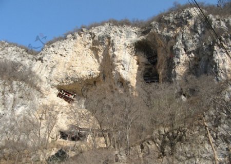 龙门洞道院全景图片