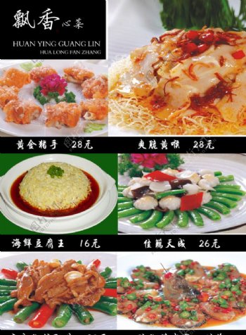 粤菜拍摄自编高清菜谱图片