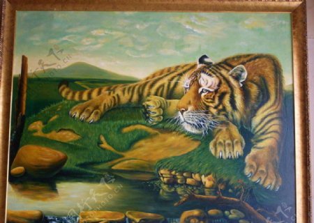 马世峰油画威巨一方图片