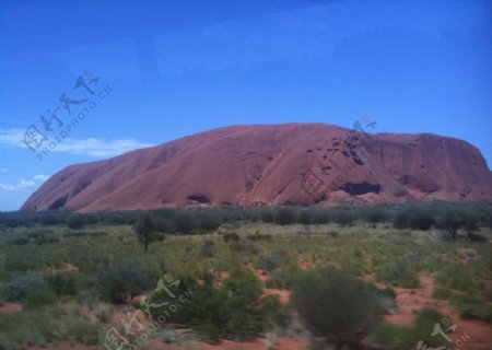 澳大利亚红巨石图片