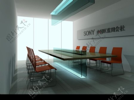 SONY中国蓝田会社会议室图片