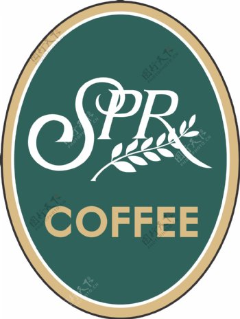 SPR咖啡标牌图片