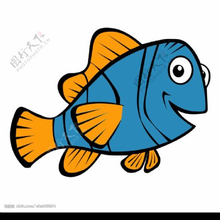 海底生物魚图片