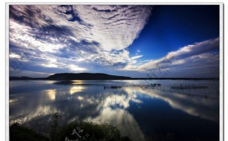 泰山东平湖图片