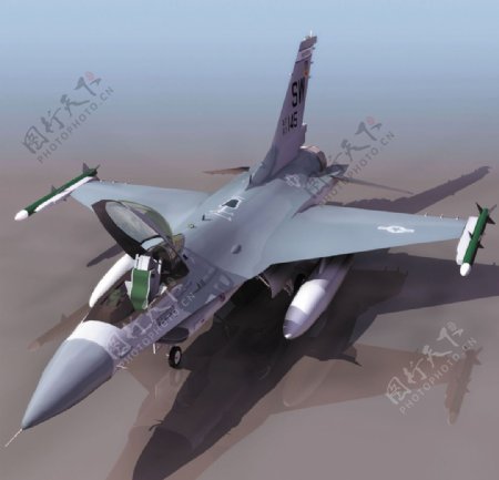 F16战斗机模型图片