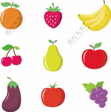 水果矢量素材图片