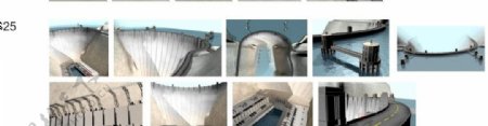 大坝坝蓄水工程图片