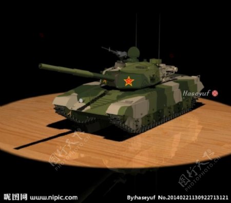 中国九九式主战坦克图片