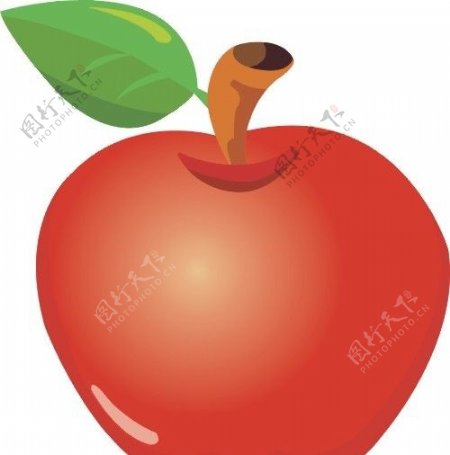 漂亮的卡通红苹果图片
