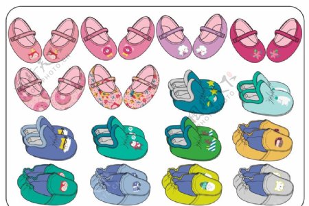 婴儿学步鞋系列图片