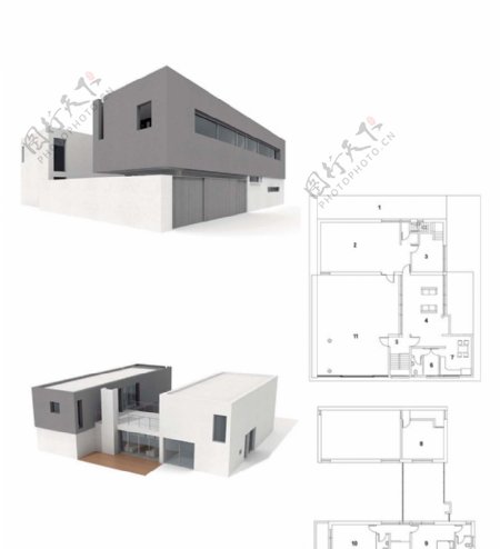 精品建筑模型3Dmax建筑模型图片