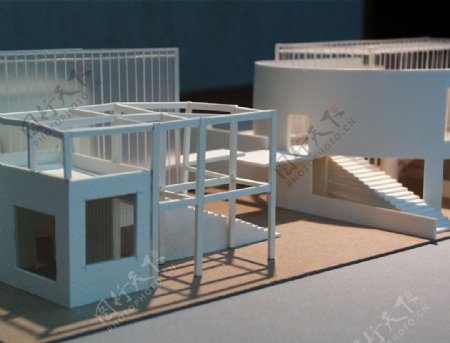 住宅設計實體模型照片图片