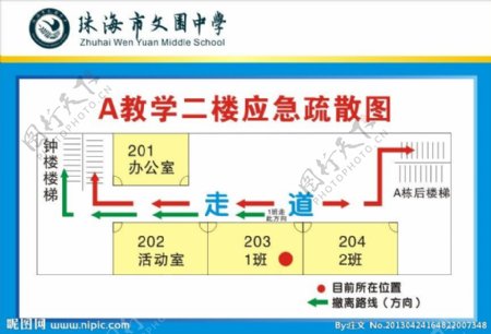 应急疏散图图片