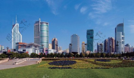 上海人民广场东面新建筑图片