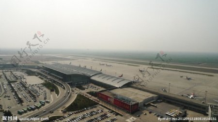 西安机场图片