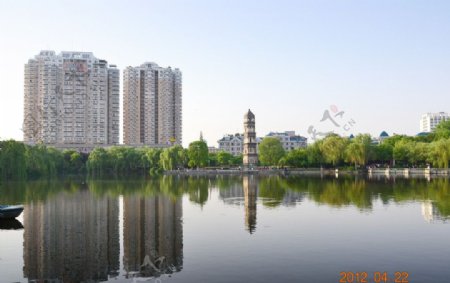 义乌绣湖图片