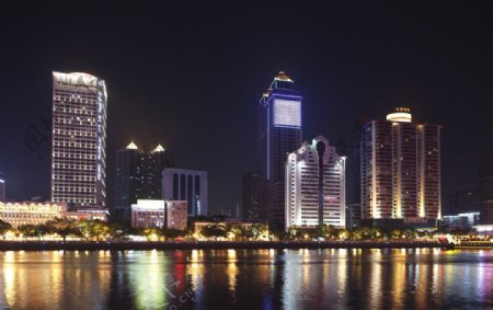广州新貌珠江夜景图片