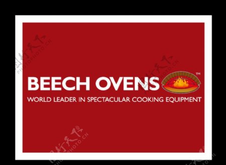 披萨烤炉BeechOvens矢量LOGO图片