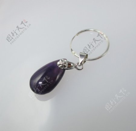 紫水晶耳環图片