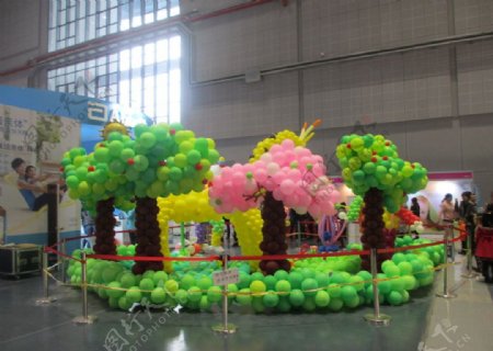 国家会展中心气球图片